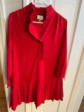 Tuckernuck Callahan Crepe Shirt Dress XS